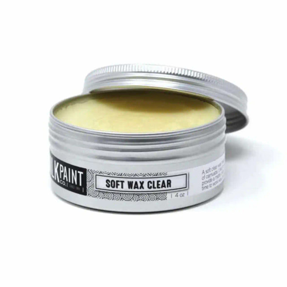 Real Milk Paint Soft Wax Clear 4 oz