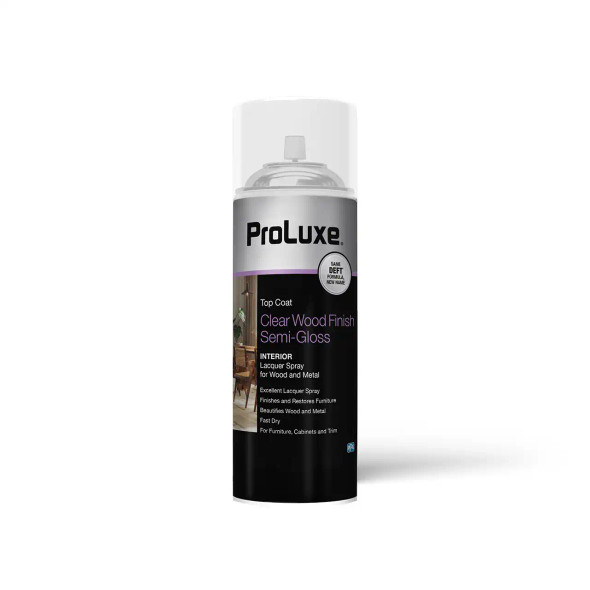 ProLuxe Interior Clear Wood Finish Semi-Gloss Aerosol