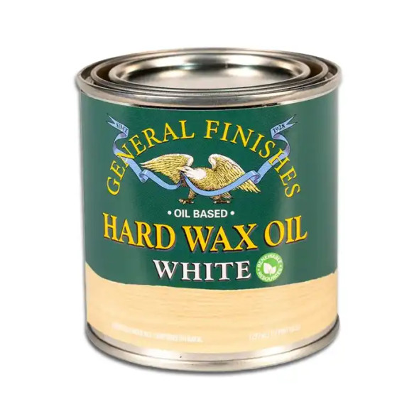 Hard Wax Oil White 1/2 Pint