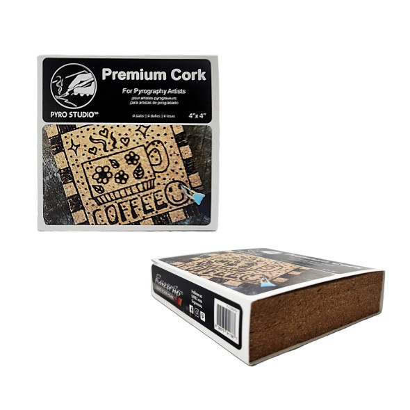 Premium Cork Slabs - 4-pack