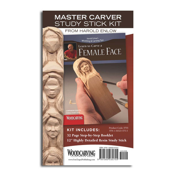 Female Face Study Stick W/Booklet