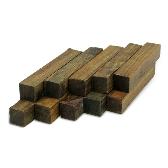 Pen Blank 3/4X3/4X5" Lignum Vitae Wood 10Pk. Pen Blank 3/4X3/4X5" Lignum Vitae Wood 10Pk.