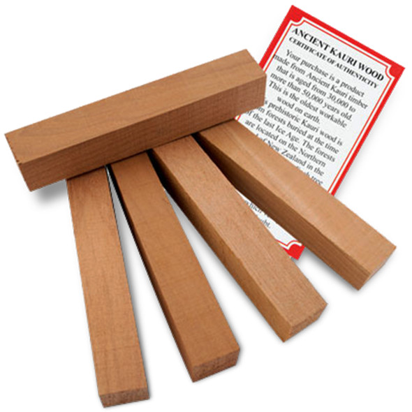 Gen. Ancient Kauri Wood Pen Blanks (5 Pack)
