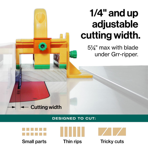 MicroJig GRR Ripper Plus W/ Safe Rip Kit