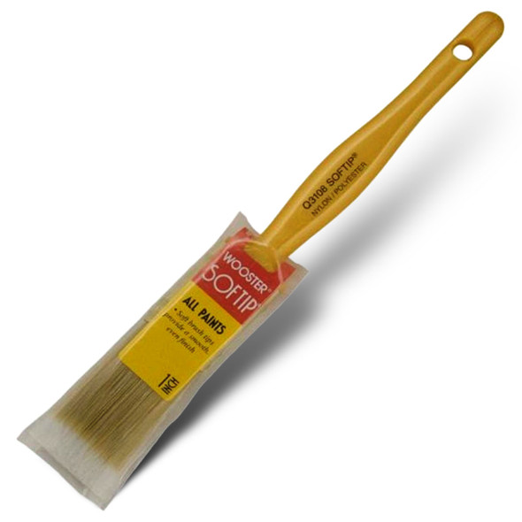 Wooster 1" Softip Nylon Flat Wall/Trim Paint Brush (Q3108)