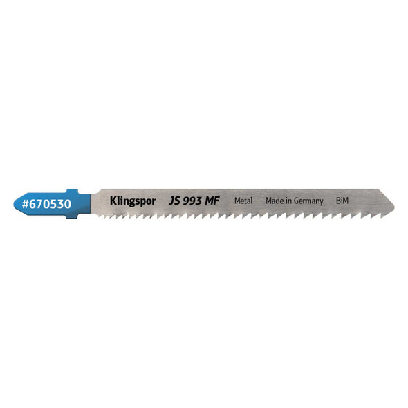 Klingspor Jigsaw Metal Blade JS 993 MF 5/16" x 4" x 3/64" 10-14 TPI 5pk