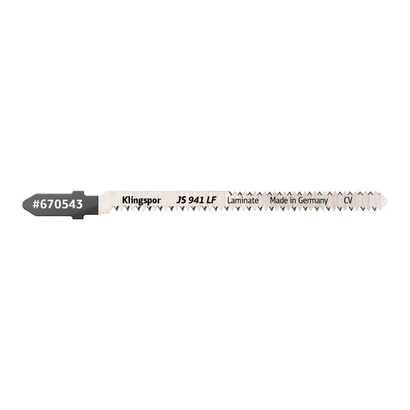 Klingspor Jigsaw Double-Sided Laminate Blade JS 941 LF 4” x 5/16” x 1/16” 17-19 TPI 5p