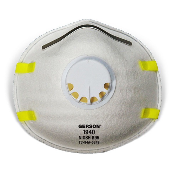 Niosh R95 Particulate Respirator w/Valve 10pk
