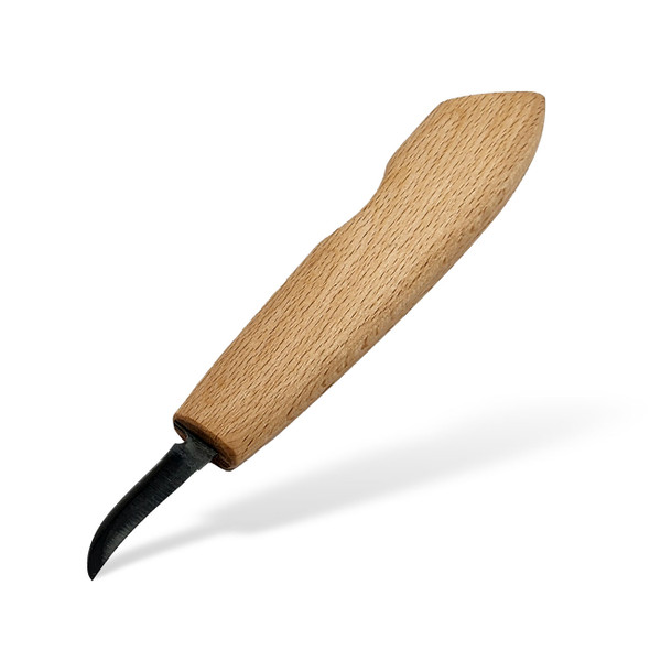 Goodman Knives 1-5/8" Scimitar Blade w/ 5-1/4" Beech Handle
