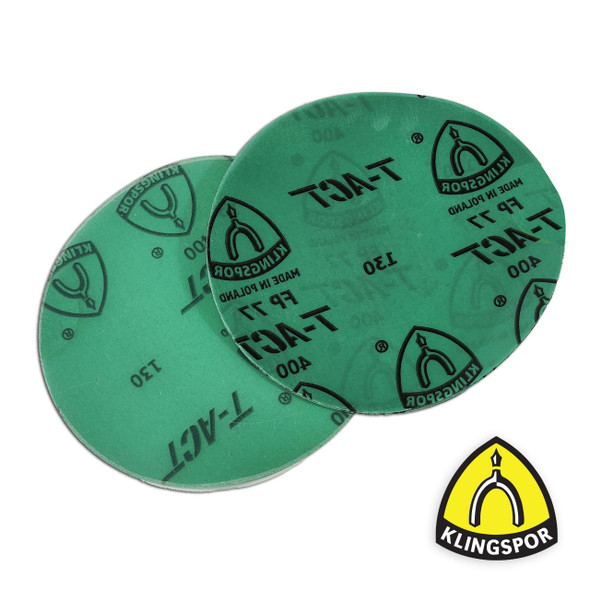 6" GreenTec A/O Film 2000 Grit PSA Disc 10pk