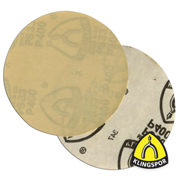 6" Stearate A/O 120 Grit PSA Disc 10pk