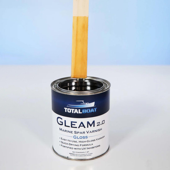 TotalBoat Gleam Gloss Marine Spar Varnish Quart
