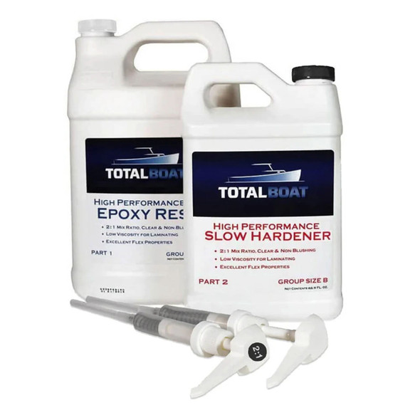 TotalBoat High Performance Epoxy - Slow Gallon Kit