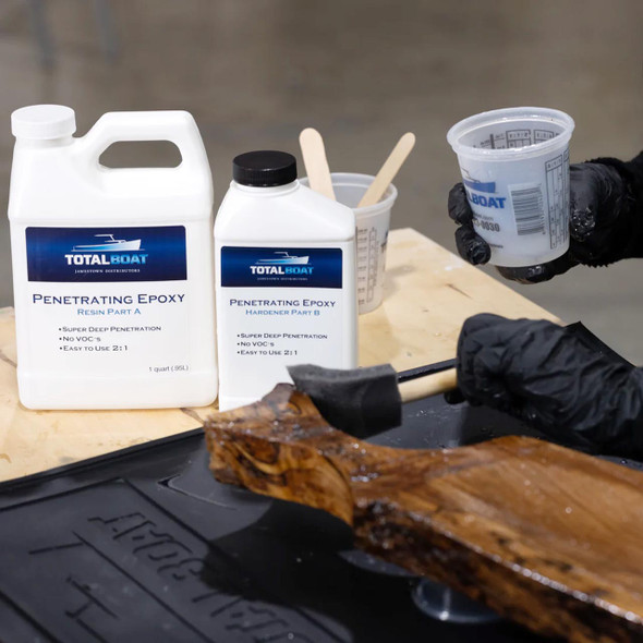 TotalBoat Penetrating Epoxy Sealer Quart Kit