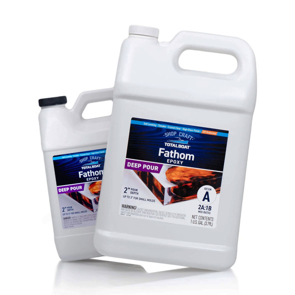 TotalBoat Fathom Deep Pour Epoxy Resin 1.5 Gal Kit