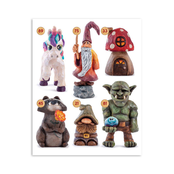 Learn To Carve Trolls, Creatures