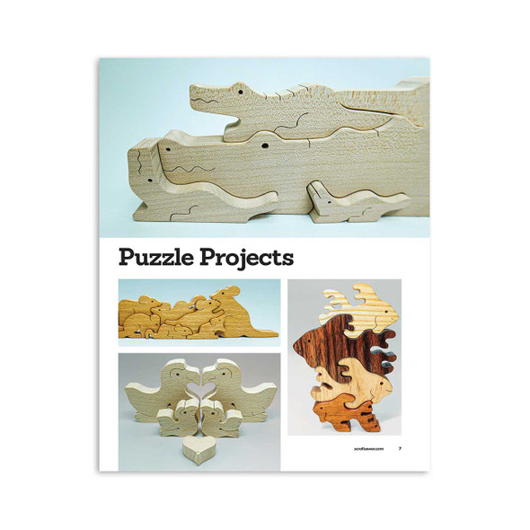 Adorable Animal Family Puzzles In Wood