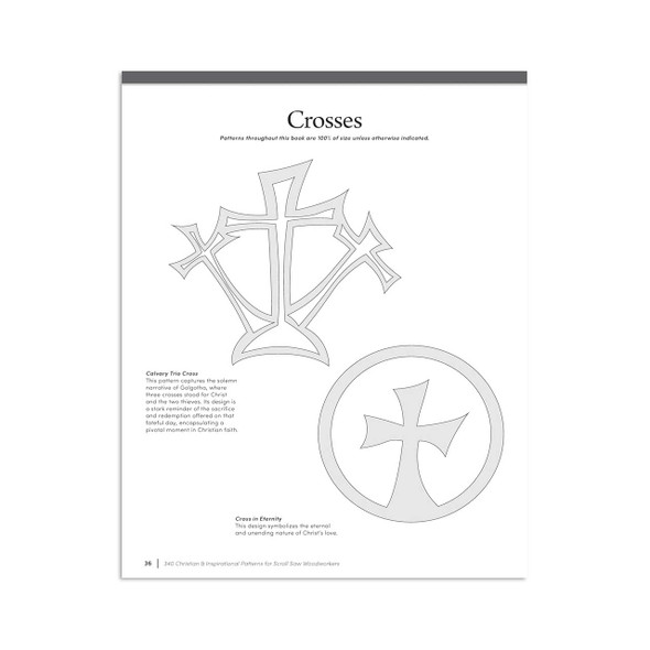 340 Christian And Inspirational Patterns for Scroll saw