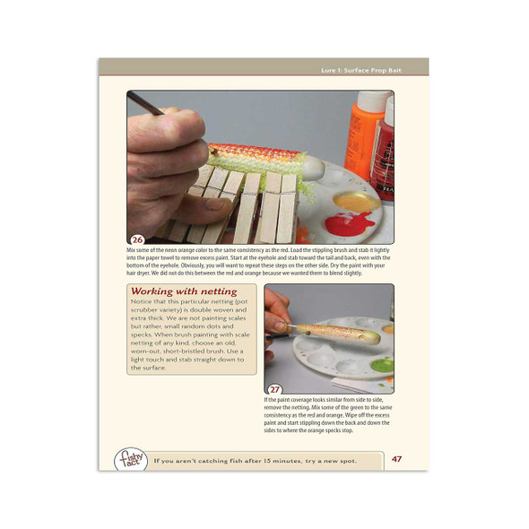 Making Wooden Fishing Lures