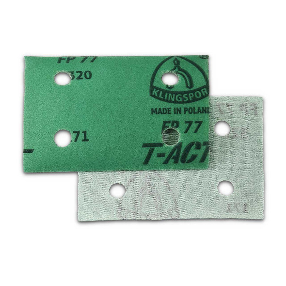 3"X4" W/4H GreenTec A/O Film 320 Grit K/O Sheet 10pk