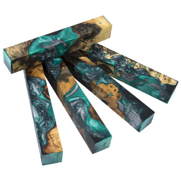 Hybridz Burl Buckeye - Silver & Green