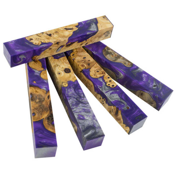 Hybridz Burl Buckeye - Silver & Purple