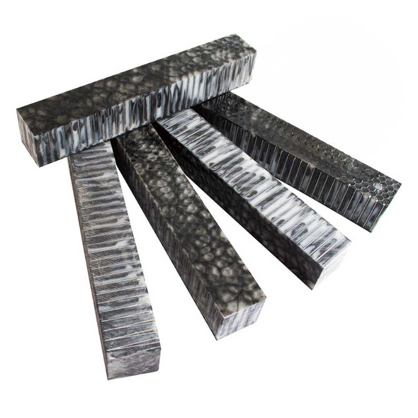 Combz Pen Blank - Silver & Black