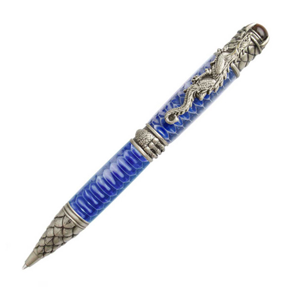 Combz Pen Blank - Blue & Silver
