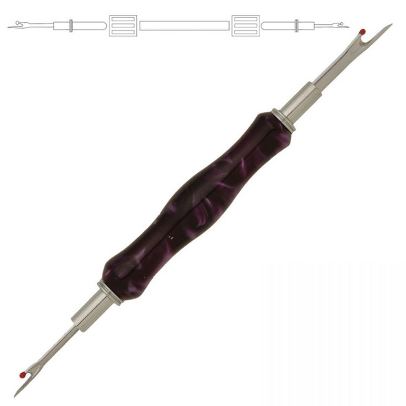 Seam Ripper Kit Chrome Double Small & Large Blade