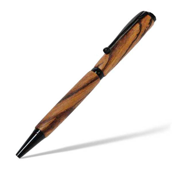Slimline Twist Pen Kit Black Chrome