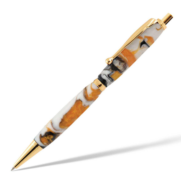 Slimline Click Pen Kit 24K gold