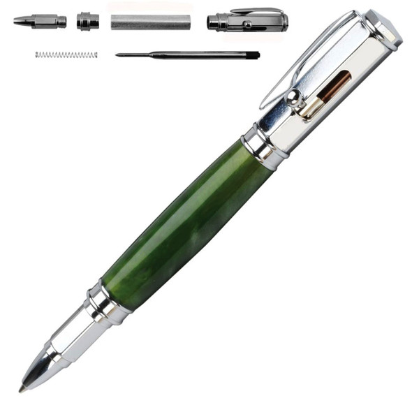 Vertex Bolt Action Pen Kit Chrome