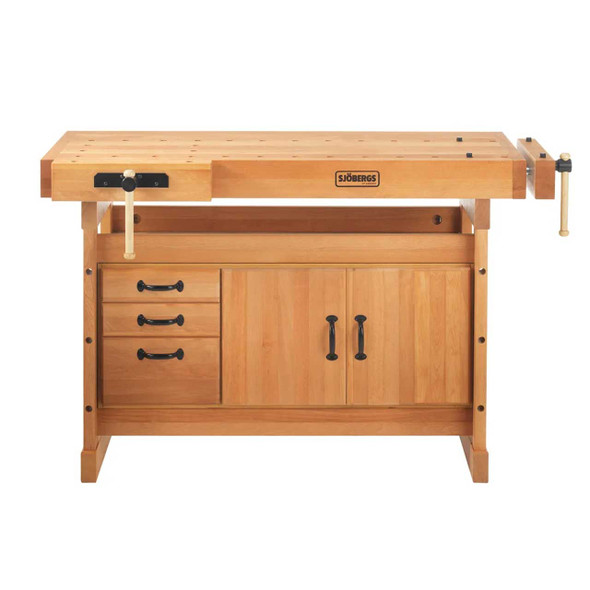 Sjobergs Scandi 1825 Workbench w/ Cabinet & Accessory Kit
