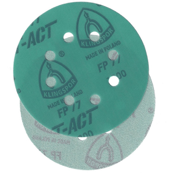 5"X8H GreenTec A/O Film 80 Grit K/O Disc 10pk