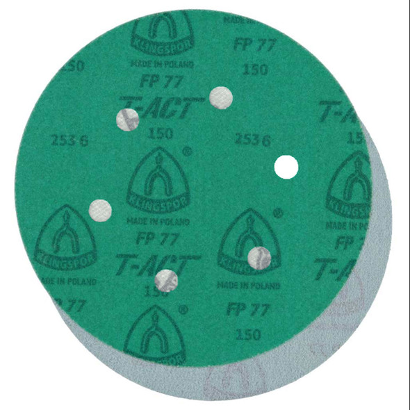 6"X6H GreenTec A/O Film 120 Grit K/O Disc 10pk