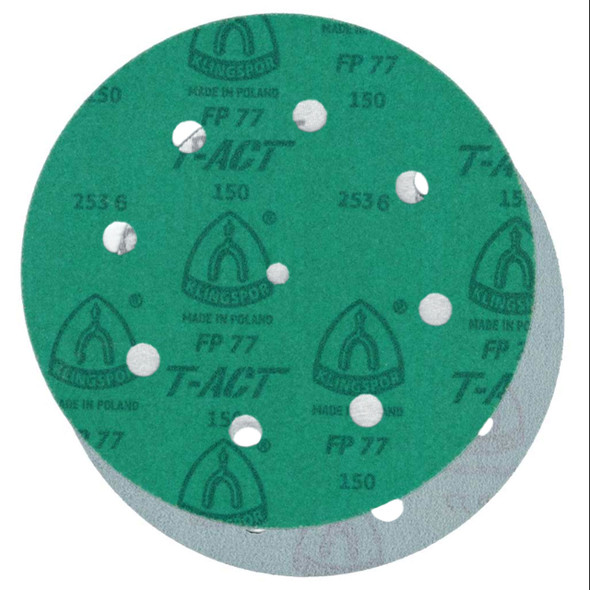 5"X9H GreenTec A/O Film 180 Grit K/O Disc 50pk
