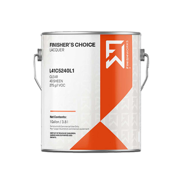 Finisher’s Choice Clear Lacquer 80 Sheen - 550 VOC G (formerly FWL41C007)