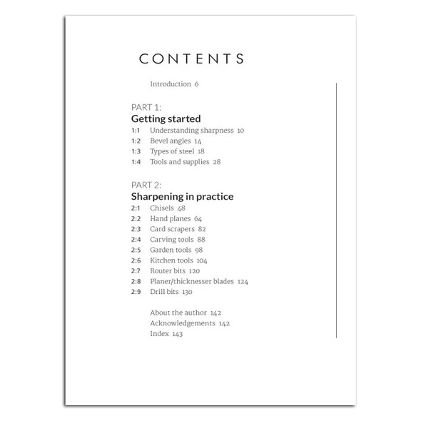 Sharpening: A Woodworker's Guide