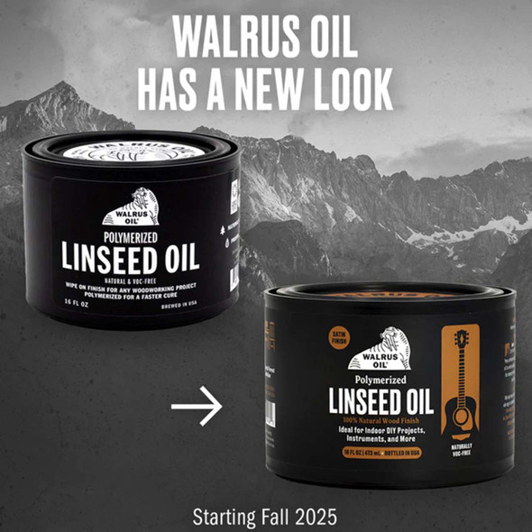 Walrus Polymerized Linseed Oil 16oz