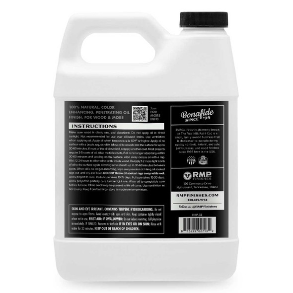 Half & Half Tung Oil 32oz W/ Pine Solvent