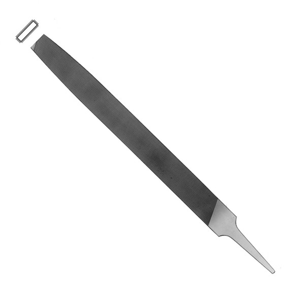 Grobet 10″ Mill Second Cut File