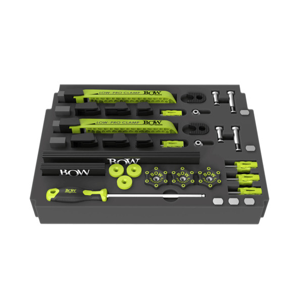 Bow Low Profile CNC Clamp Kit