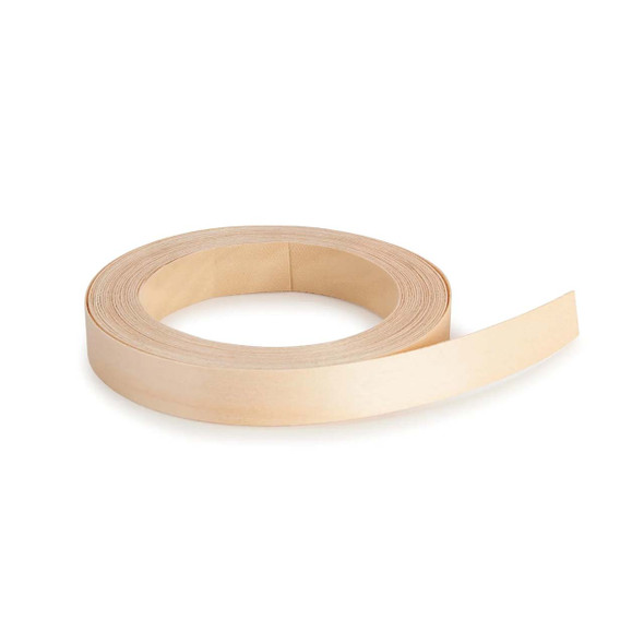 13/16"X 25FT White Maple, Pre-Glued, Edge Banding