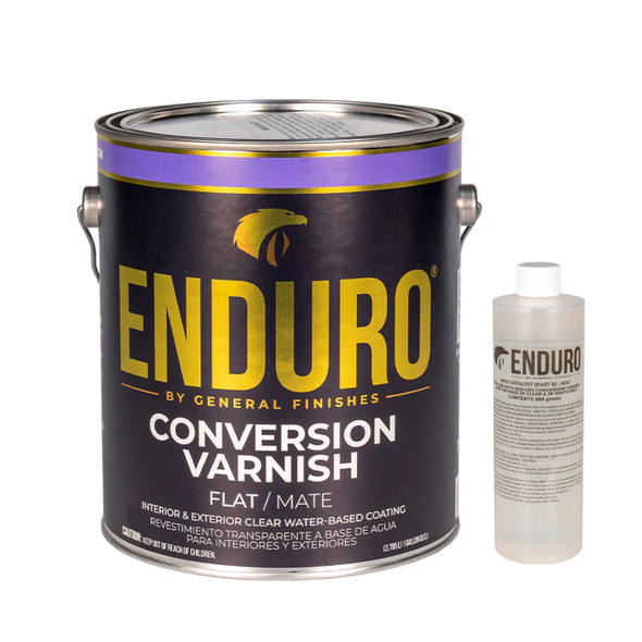 Enduro Water-Based Conversion Varnish Flat W/ 13oz NCO Catalyst (G)