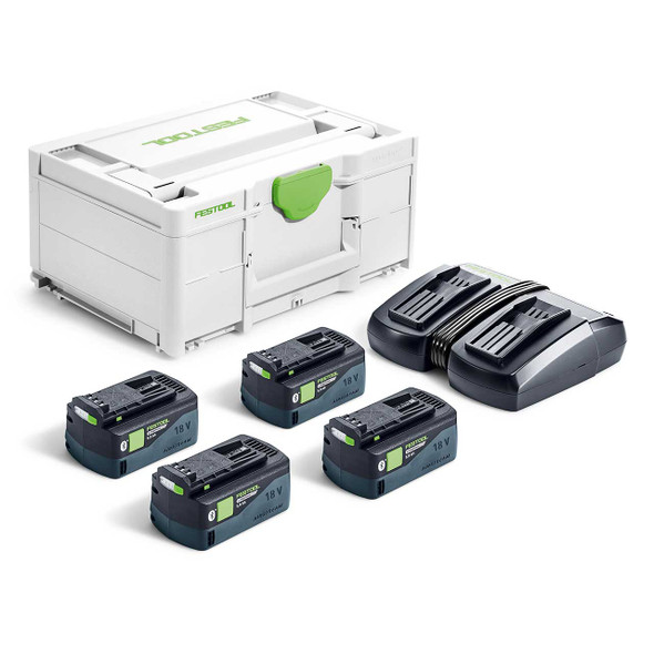 Festool Energy set SYS 18V 4xHP5/TCL6DUO US
