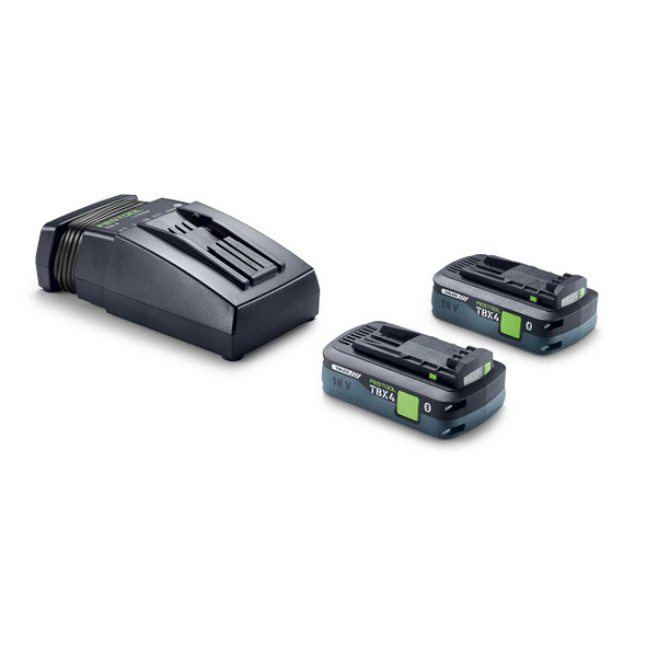 Festool Battery Starter Kit 18V 2xTBX4/TCL6 US