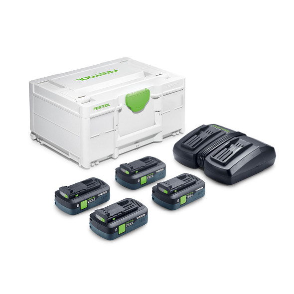 Festool Energy set SYS18V 4xTBX4/TCL6DUO US