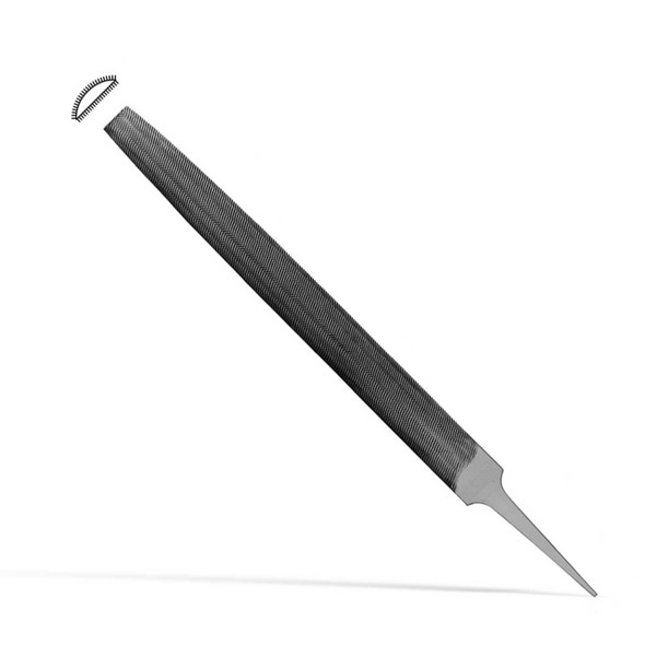 Grobet 10″ Half Round Bastard Cut File