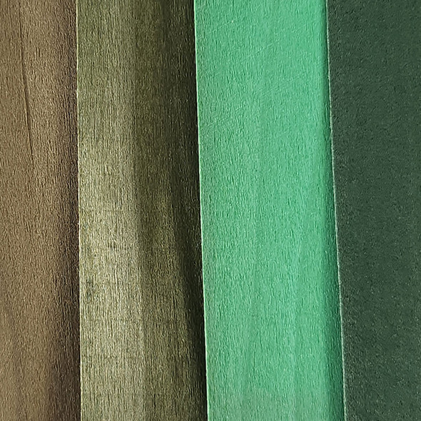 3 Sq. Ft. Dyed Green Variety Veneer