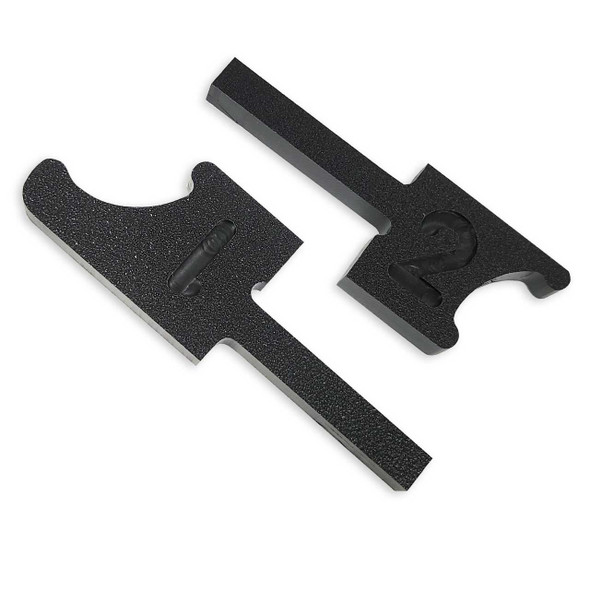 *CLOSEOUT* Set Up Blocks For Woodturning Gouges 2pc